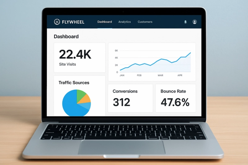 Flywheel hosting dashboard